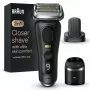 Braun Series 9 Pro+ 9590cc Wet & Dry Foil Shaver Trimmer Black