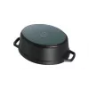 Staub 40509-322-0 Cepšanas panna 6.7 L Čuguns Melna