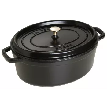 Staub 40509-322-0 Cepšanas panna 6.7 L Čuguns Melna