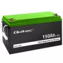 Qoltec 12V 150Ah Gel Battery (GEL) - VRLA, Maintenance-Free, 41.8kg