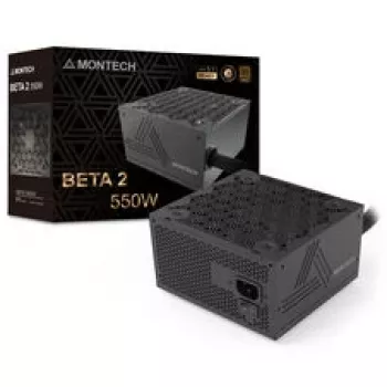 Montech BETA 2 80 PLUS Bronze barošanas bloks, ATX 3.1 - 550 W, melns