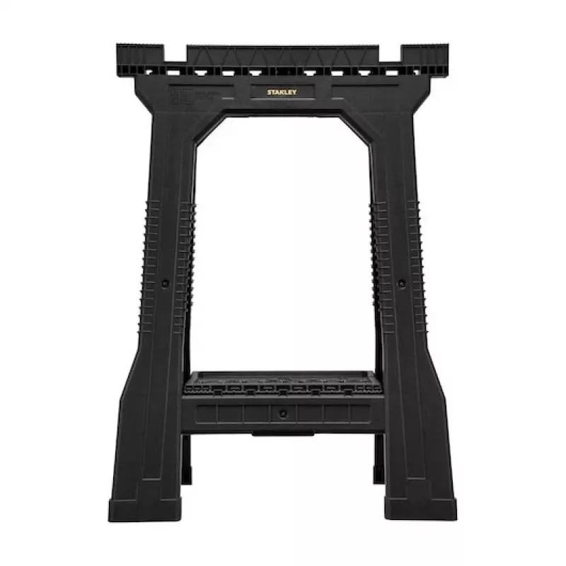 STANLEY Rack-horse Junior 2 gab. Zāģēšanas zirgs Twin Pack, 360 kg kravnesība, salokāms, melns/dzeltens