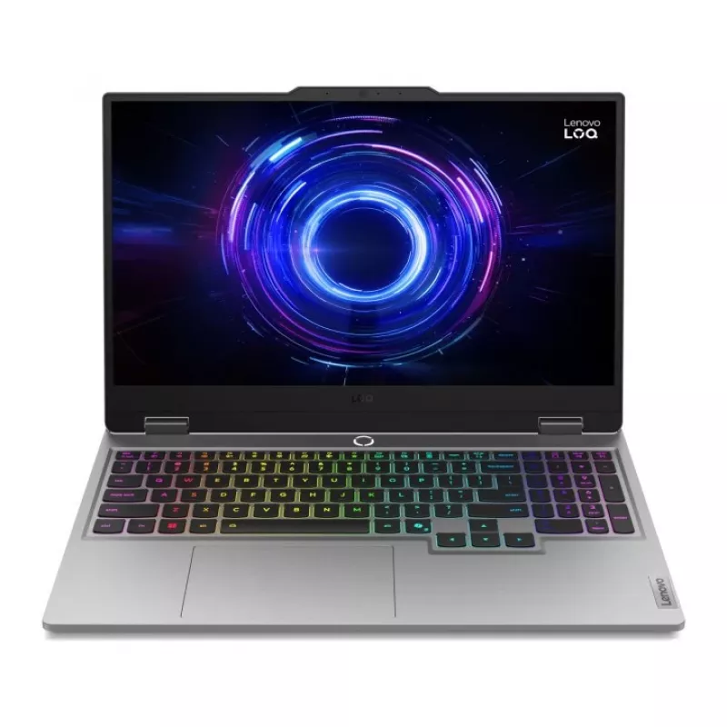 Lenovo LOQ 15IRX10 Gaming Laptop 15.6 inch FHD 144Hz, Intel Core i7-13650HX, 16GB DDR5, 512GB SSD, NVIDIA GeForce RTX 5050 8GB, Windows 11, Luna Grey (Pārfasēts)