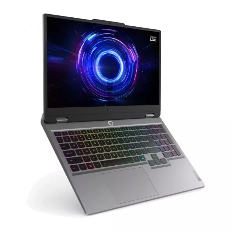 Lenovo LOQ 15IRX10 Gaming Laptop 15.6 inch FHD 144Hz, Intel Core i7-13650HX, 16GB DDR5, 512GB SSD, NVIDIA GeForce RTX 5050 8GB, Windows 11, Luna Grey (Pārfasēts)