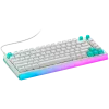 Logitech G512 X 75 mehāniskā spēļu tastatūra - Balta - US International - Vadu USB
