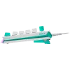 Logitech G512 X 75 mehāniskā spēļu tastatūra - Balta - US International - Vadu USB