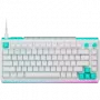 Logitech G512 X 75 mehāniskā spēļu tastatūra - Balta - US International - Vadu USB