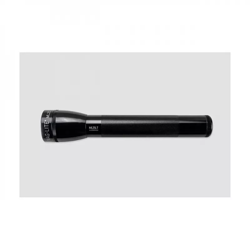 Maglite ML25LT 3 C-Cell LED Laternas, Melna, 177 lūmeni