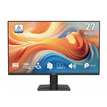 MSI PRO MP275Q E14 27 inch WQHD IPS 144Hz monitors - Melns