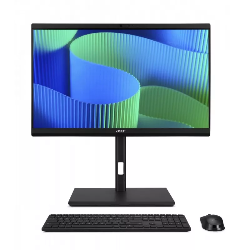 Acer Veriton Vero VZ2724G All-in-One PC, 23,8 inch FHD IPS, Intel Core i5-14400, 8GB DDR5, 512GB SSD, Windows 11 Pro, Melns