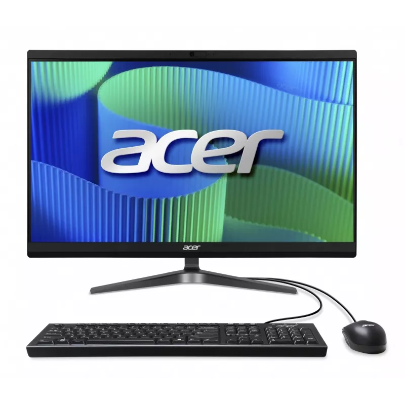 Acer Veriton Vero VZ2724G All-in-One PC, 23,8 inch FHD IPS, Intel Core i5-14400, 8GB DDR5, 512GB SSD, Windows 11 Pro, Melns