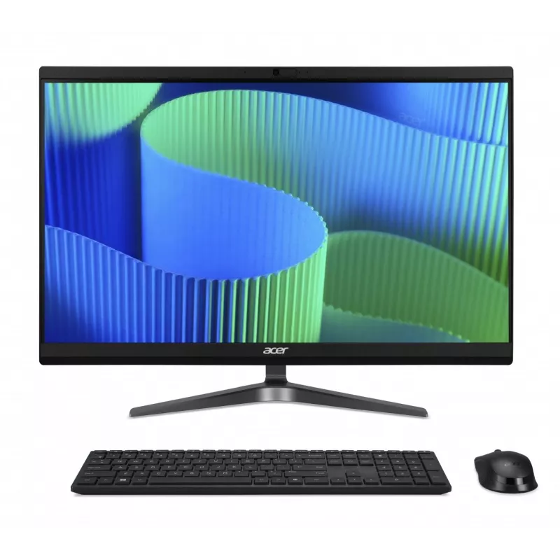 Acer Veriton Vero VZ2724G All-in-One PC, 23,8 inch FHD IPS, Intel Core i5-14400, 8GB DDR5, 512GB SSD, Windows 11 Pro, Melns