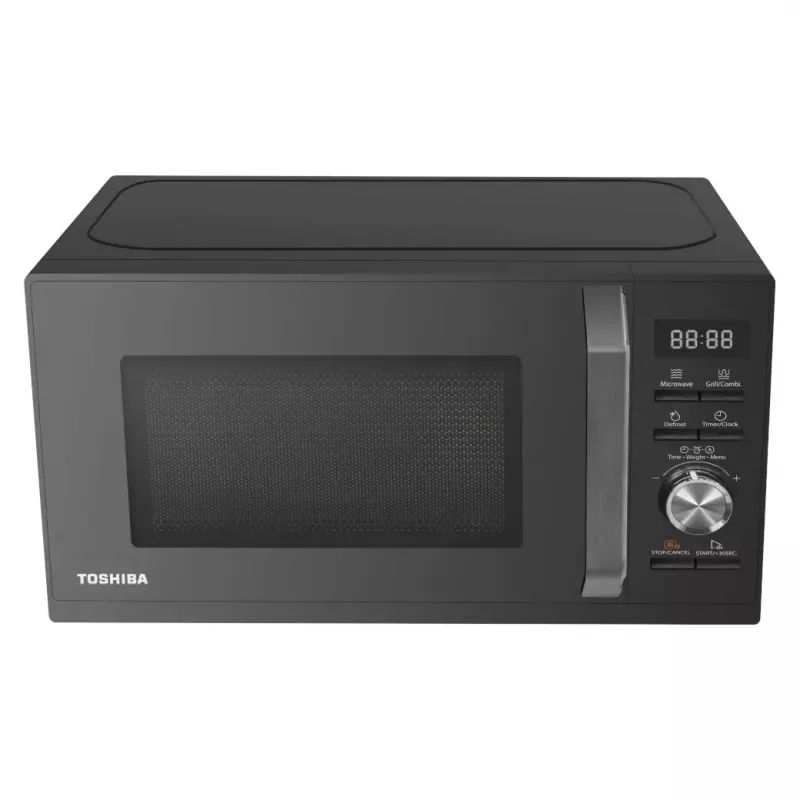 Toshiba MW3-AG25PF(BK) 25L 900W Kombinētā mikroviļņu krāsns ar grilu, melna