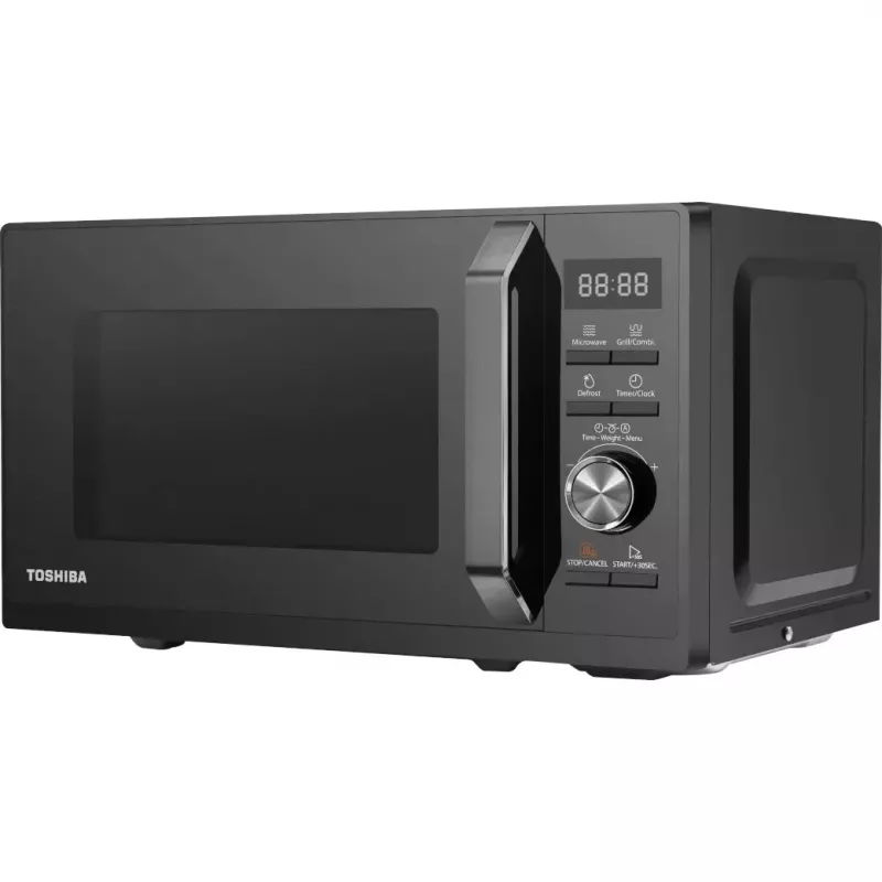 Toshiba MW3-AG25PF(BK) 25L 900W Kombinētā mikroviļņu krāsns ar grilu, melna