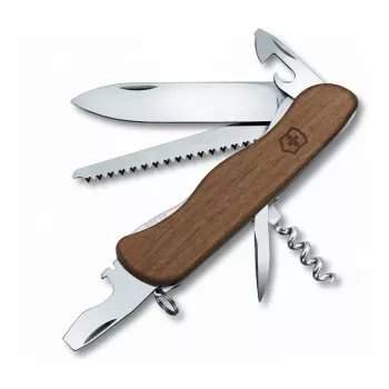 Victorinox Forester Wood Nuss Šveices armijas nazis ar valrieksta koka rokturi
