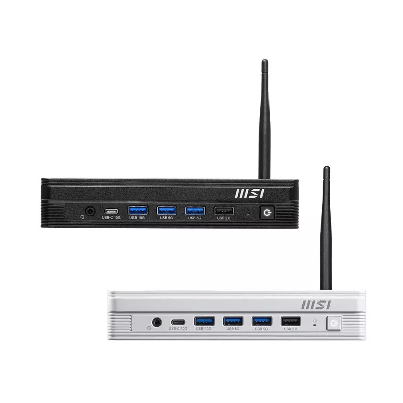 MSI PRO DP10 A14MG-001EU Desktop Mini PC, Intel Core i7-14700, 16GB DDR5, 1TB SSD, Windows 11 Pro, Melns