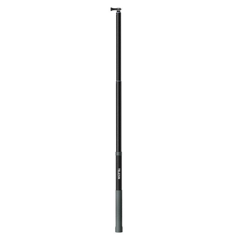 TELESIN GP-MNP-300-3 Carbon Fiber Selfie Stick 3m for Action Cameras