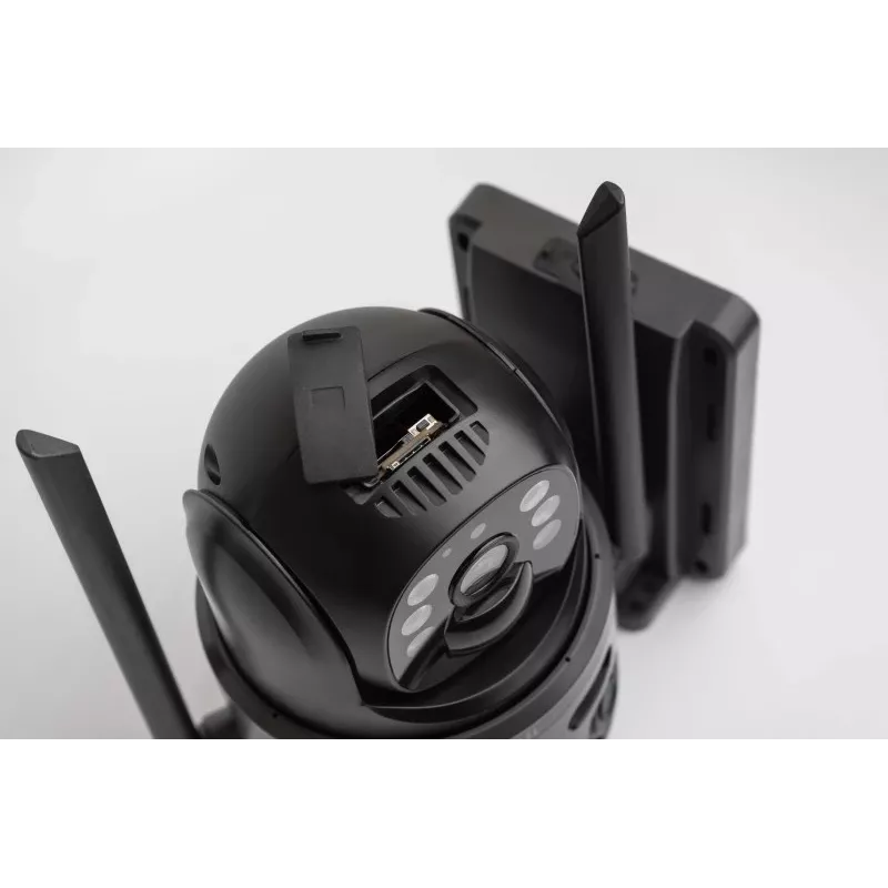 Technaxx TX-329 Dual 4G LTE āra drošības kamera 3MP+3MP ar saules paneli