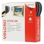 VELCRO Pašlīmējošā Āķu un Cilpu Lente 20mm x 10m Melna