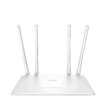 CUDY WR300S N300 Wi-Fi maršrutētājs, EasyMesh, 2.4GHz, 300Mbps, 2x 5dBi antenas