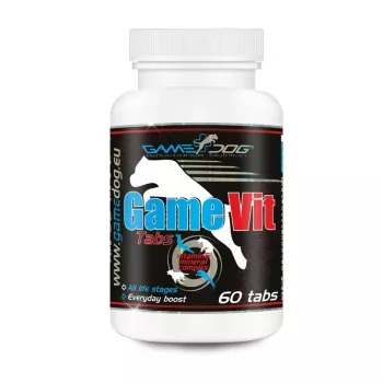 GAME DOG GameVit Tabs Multivitamīnu un minerālvielu papildbarība suņiem - 60 tabletes