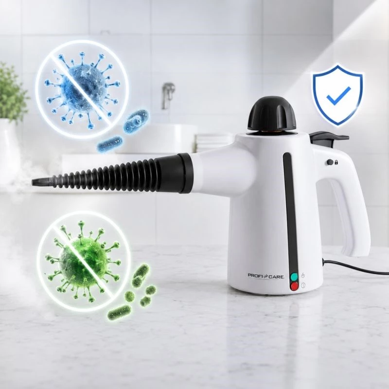 PROFICARE PC-DR 3145 Tvaika tīrītājs, 1000 W, 250 ml, 3,5 bar