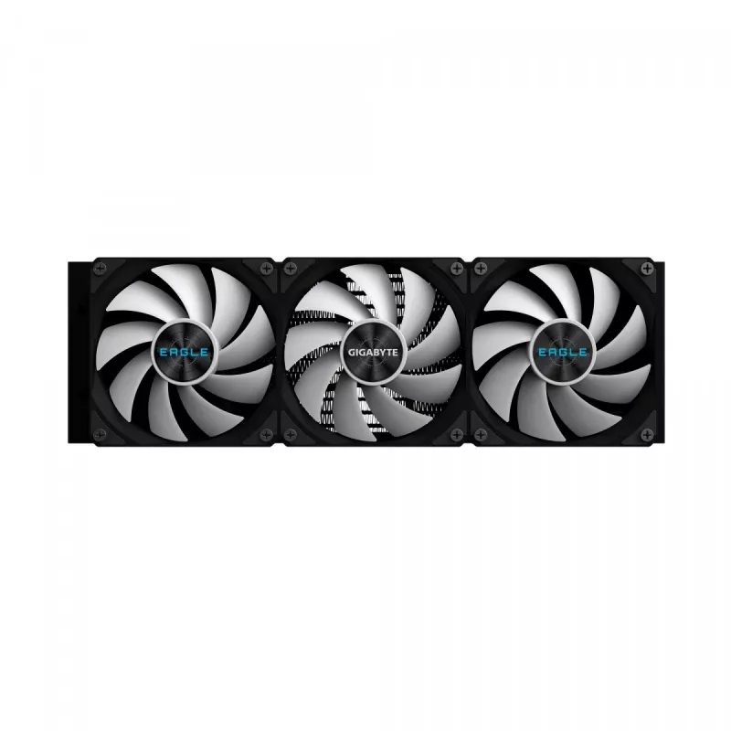 GIGABYTE EAGLE 360 AIO šķidruma CPU dzesētājs, 360mm radiators, 3x 120mm ventilatori, ARGB, LGA1700/AM5