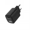 Gembird TA-UC-1C-PD60LCD-01-BK 60W USB Type-C Fast Charger ar LCD displeju, melns