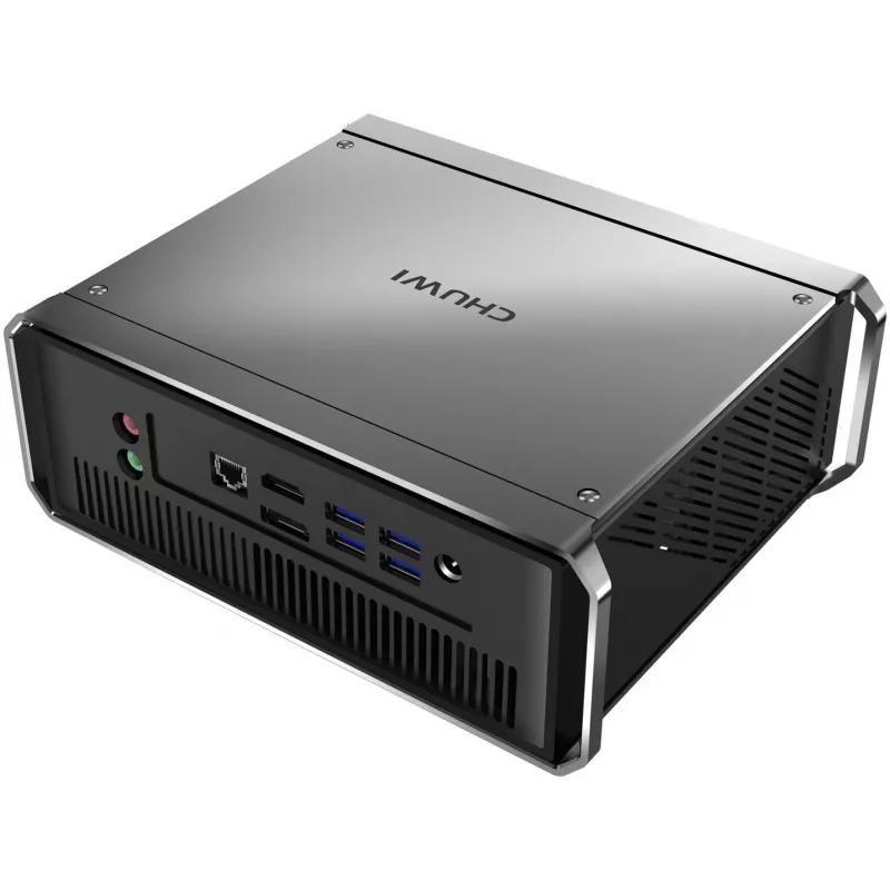 Chuwi CoreBox CWI601K2 Mini PC, Intel Core i5-12450H, 16GB DDR4, 512GB NVMe SSD, Windows 11 Pro, Melns