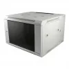 ALLNET SMA-Series 19-Inch Wall-Mount Enclosure 6U 450mm Depth Light Grey Flat Pack