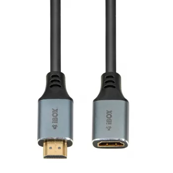 IBOX DisplayPort kabelis 4K 60Hz ar zeltītiem kontaktiem 3m