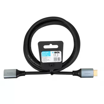 IBOX DisplayPort kabelis 4K 60Hz ar zeltītiem kontaktiem 3m
