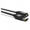 INCA DisplayPort to HDMI kabelis 1,8 m 10,2 Gbit/s Melns
