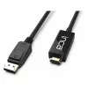 INCA DisplayPort to HDMI kabelis 1,8 m 10,2 Gbit/s Melns