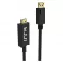 INCA DisplayPort to HDMI kabelis 1,8 m 10,2 Gbit/s Melns