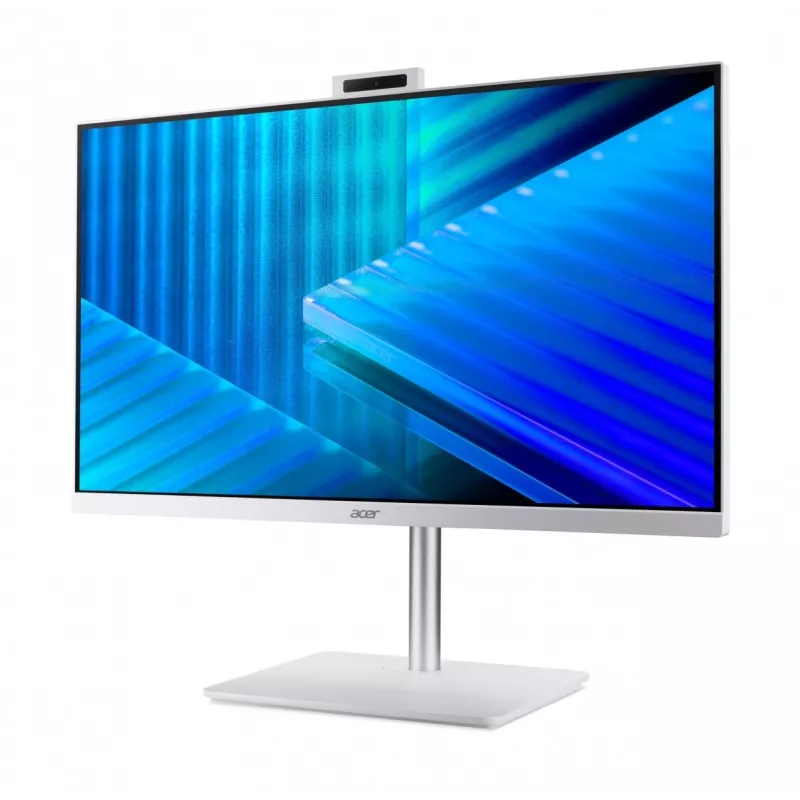 Acer Veriton 2000 VZ2417G All-in-One dators, 27 collu IPS FHD, Intel Core 5 120U, 16GB DDR5, 512GB M.2 SSD, Windows 11 Pro, Balts
