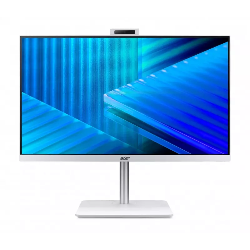Acer Veriton 2000 VZ2417G All-in-One dators, 27 collu IPS FHD, Intel Core 5 120U, 16GB DDR5, 512GB M.2 SSD, Windows 11 Pro, Balts