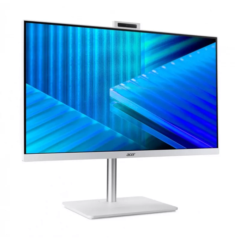 Acer Veriton 2000 VZ2417G All-in-One dators, 27 collu IPS FHD, Intel Core 5 120U, 16GB DDR5, 512GB M.2 SSD, Windows 11 Pro, Balts