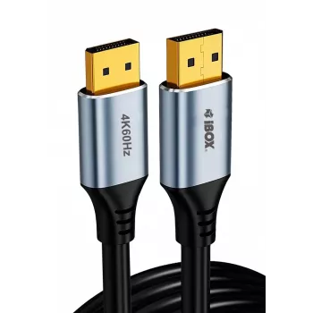 IBOX DisplayPort Cable 4K60Hz 2m Black