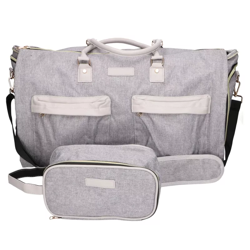 EXTRALINK Black Forest KM05 Ceļojumu soma 51x20x33 cm Salokāma + Kosmētikas somiņa