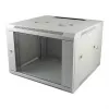 ALLNET 19 collu sienas korpuss 12U 1-daļīgs T595/B541mm gaiši pelēks SMQ sērija