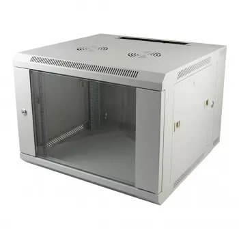 ALLNET 19 collu sienas korpuss 12U 1-daļīgs T595/B541mm gaiši pelēks SMQ sērija