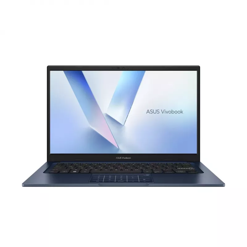 ASUS Vivobook 14 X1404VA-EB1619 Core 5 120U 14,0 collas FHD IPS-Level 60Hz 250nits Pretatspīduma 16GB DDR5 512GB SSD Intel UHD Graphics 720p Kamera 42WHrs Bez OS Klusais Zils