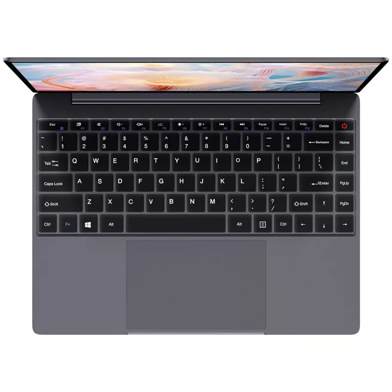 Chuwi Corebook X CWI570-P-K3 Intel Core i3-1220P 14 collu QHD 16GB LPDDR5 512GB NVMe SSD Windows 11 Pro Sudrabs