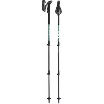 LEKI MAKALU LITE Trekking Poles 100-135cm Green/White
