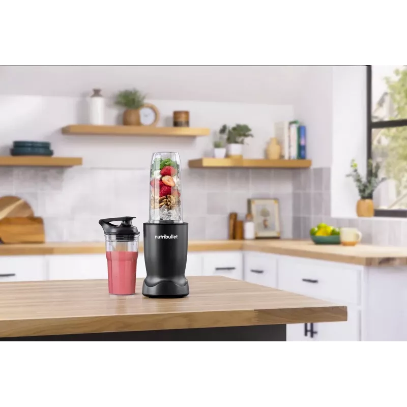 Nutribullet NBT1006MB Turbo 1000 W Blender, Matēti melns