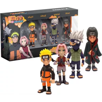 MINIX Naruto Shippuden 4 kolekcionējamo figūriņu komplekts 7 cm
