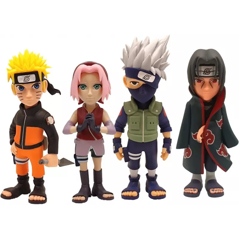 MINIX Naruto Shippuden 4 kolekcionējamo figūriņu komplekts 7 cm