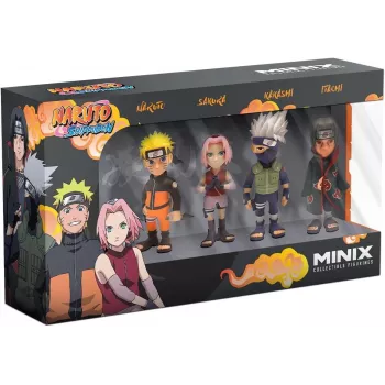MINIX Naruto Shippuden 4 kolekcionējamo figūriņu komplekts 7 cm