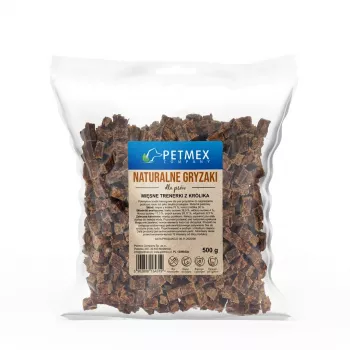 PETMEX liellopu gaļas apmācības gardumi suņiem 500g
